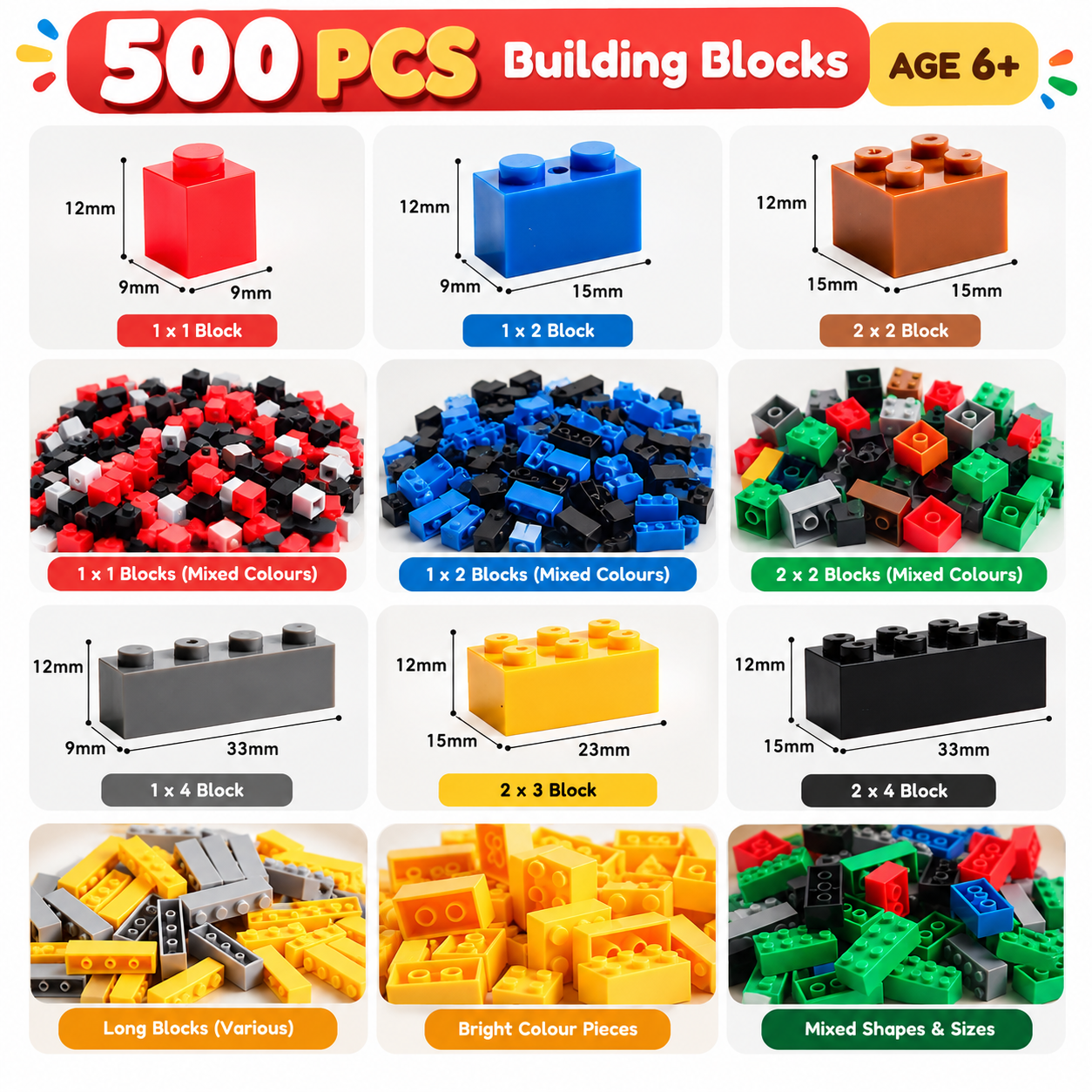 Building Blocks 500pcs